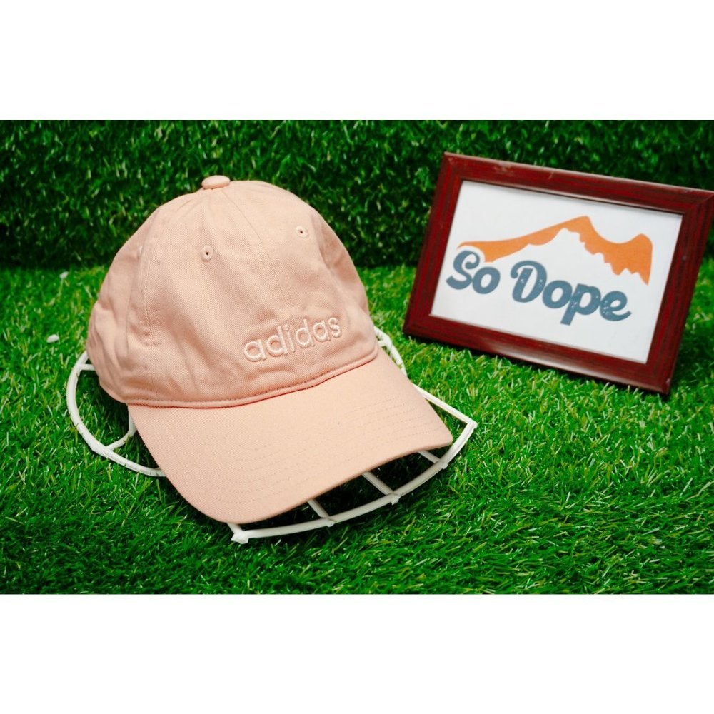 Adidas Peach Climalite Canvas Hat - OS